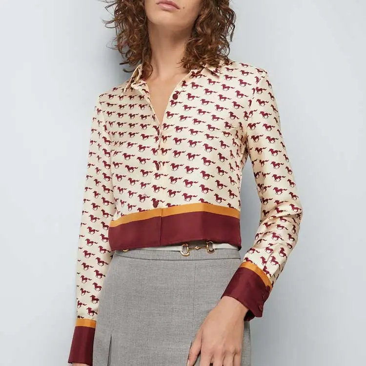GUCCI Shirts Women's Beige-1