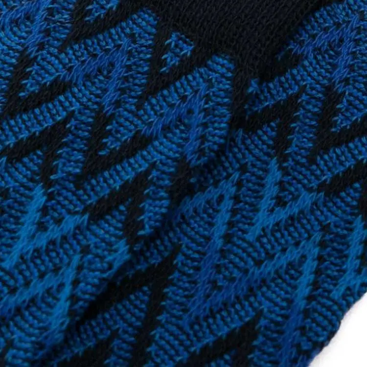 MISSONI Knee-High Socks Men's 1 Pack Blue-4