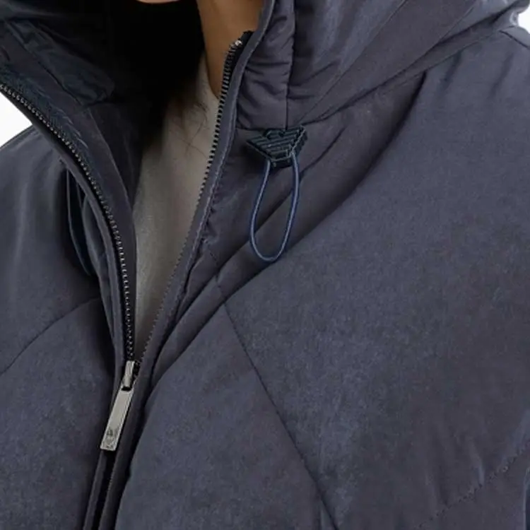 EMPORIO ARMANI FW23 Down Jacket Women's Marine Blue-4