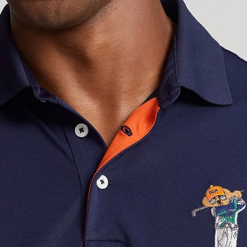 Polo Ralph Lauren FW23 Polo Shirt Men's Marine Blue-4