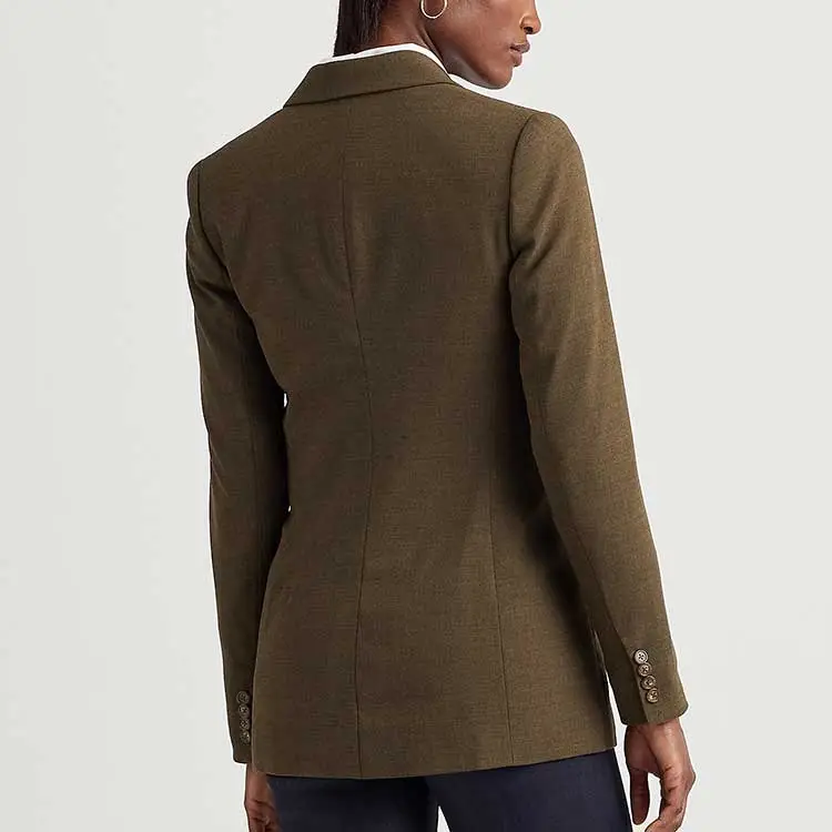 Polo Ralph Lauren FW23 Business Suit Coat Women's Green-2