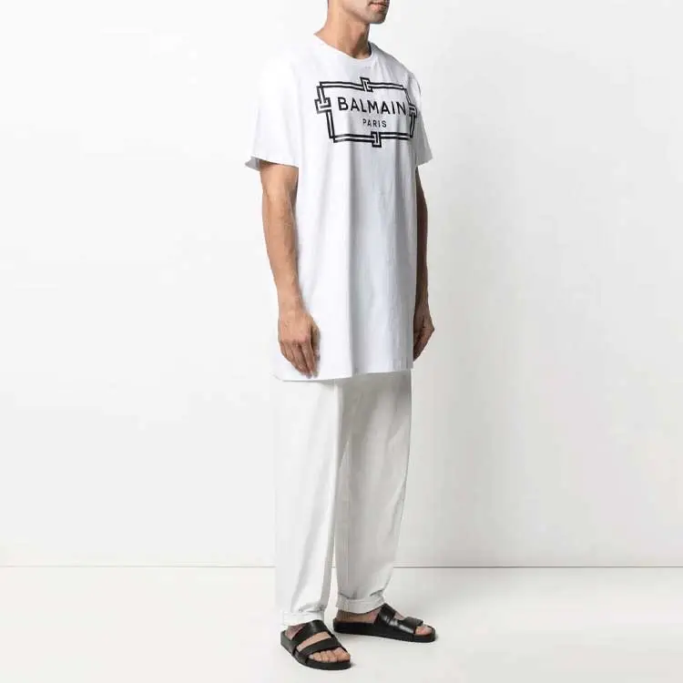 BALMAIN Oversized Printed T Shirt-3