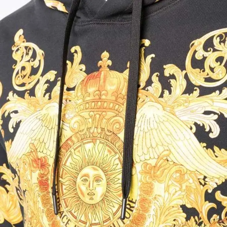 VERSACE JEANS COUTURE Sweatshirts Unisex Black-5