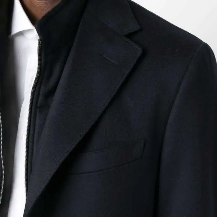 CORNELIANI Layered Single-breasted Blazer-4