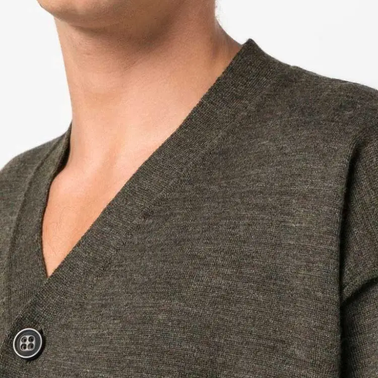 DSQUARED 2 V neck Virgin Wool Cardigan-4