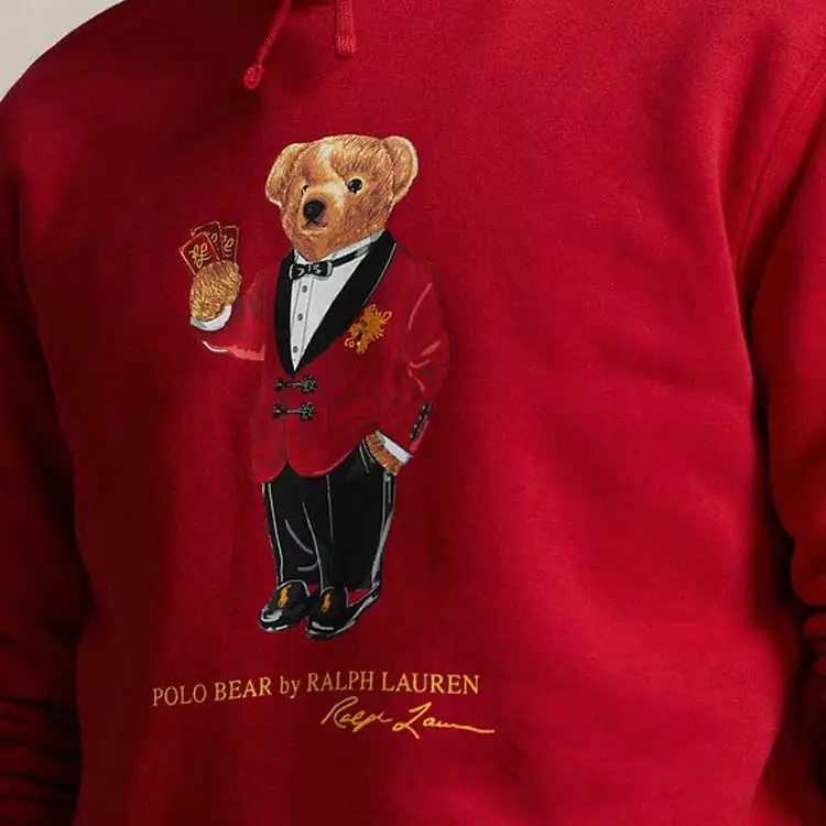 Polo Ralph Lauren SS24 Sweatshirt Men's Red-4