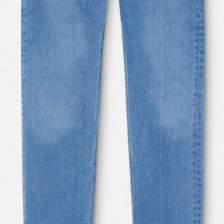 VERSACE Logo Patch Denim Jeans-4