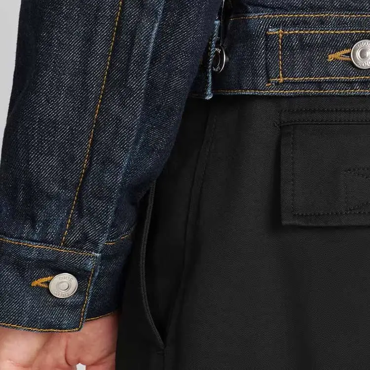 DIOR SS24 Denim Jacket Men's Navy-5