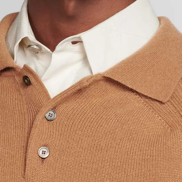DIOR SS24 Cashmere Sweater Men's Brown-5