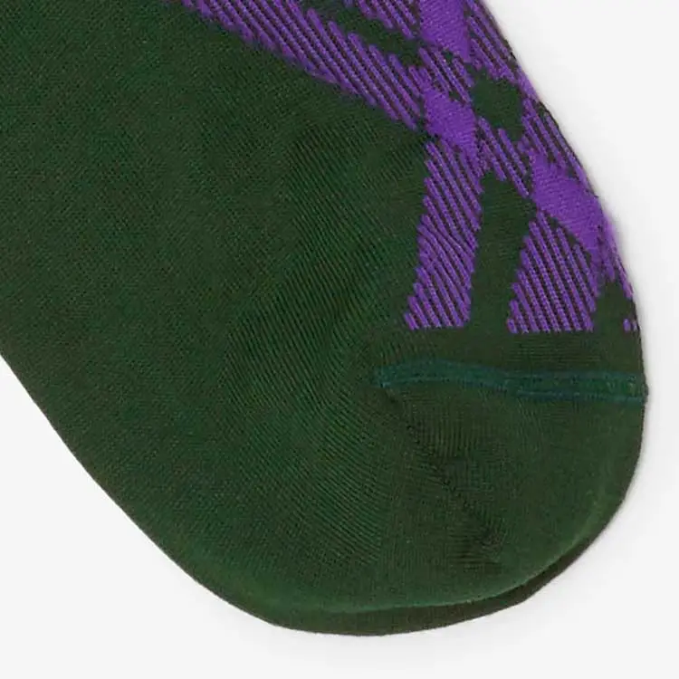 Burberry Mid-Calf Socks Women's 1 Pack Vine Green-1