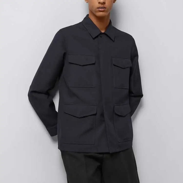 GUCCI Collared Button Up Jacket-4