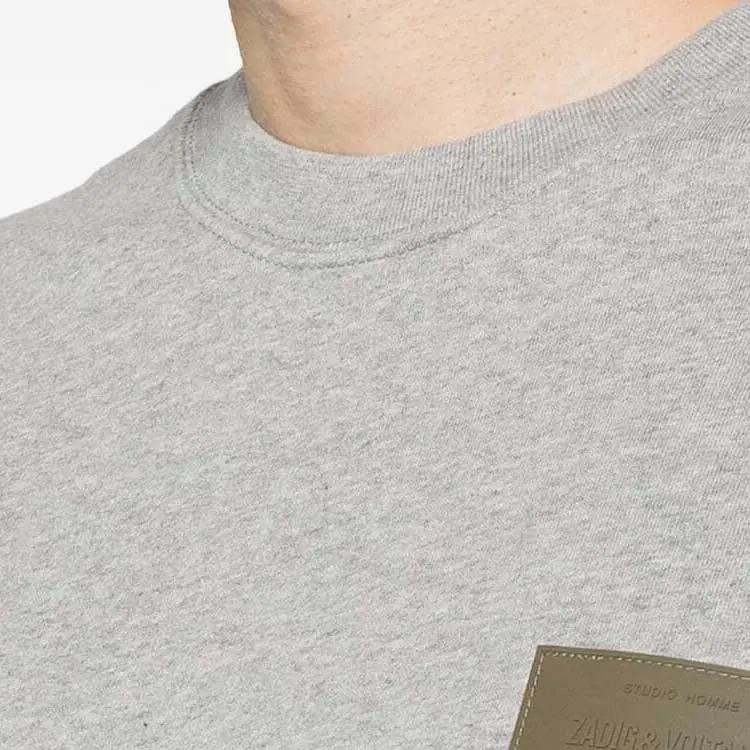 Zadig & Voltaire Aime Logo patch Swearshirt-4
