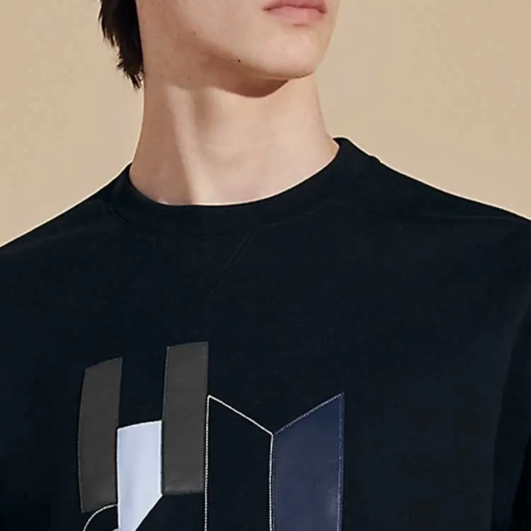 HERMES SS24 Sweatshirt Men's Marine Blue-2