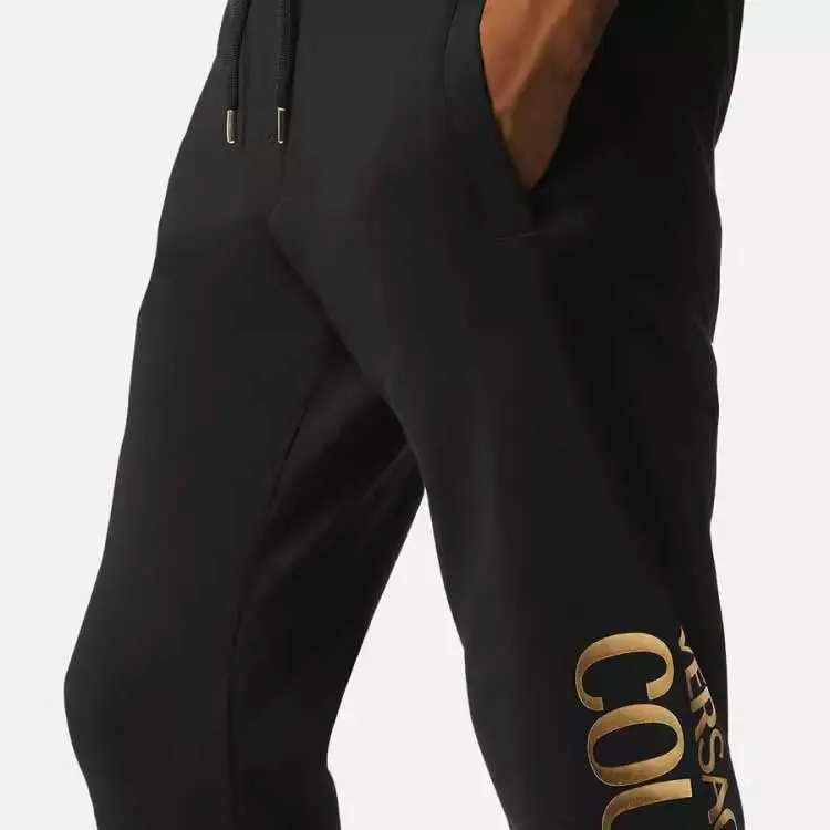 VERSACE JEANS COUTURE SS24 Casual Pants Men's Black-5
