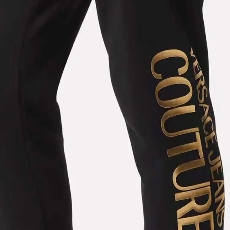 VERSACE JEANS COUTURE SS24 Casual Pants Men's Black-4