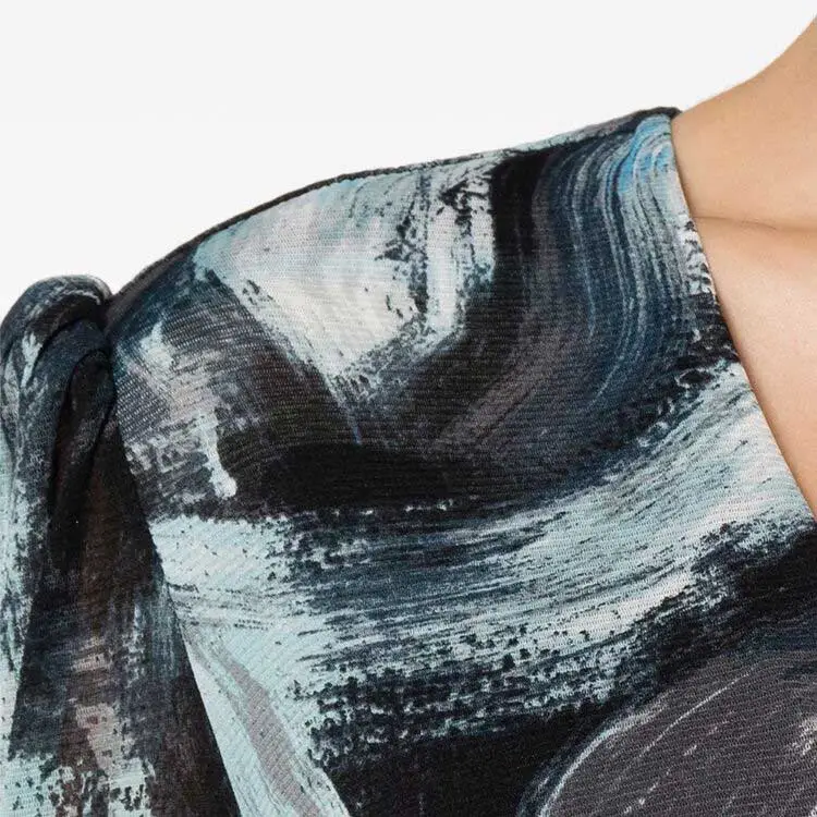 DVF Diane Von Furstenberg Costanza Mesh Bodysuit-5