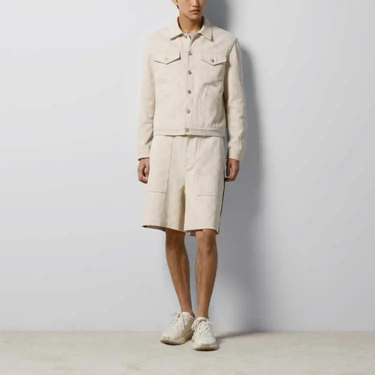 GUCCI Gg Jacquard Bermuda Shorts-1