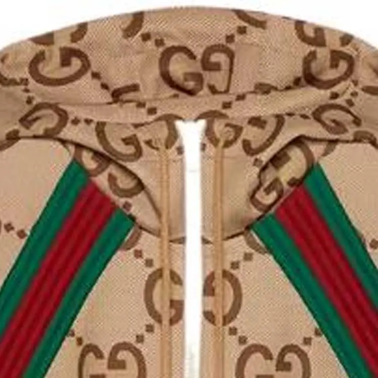 GUCCI Gg Supreme Hooded Jacket-5