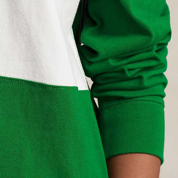 Polo Ralph Lauren SS24 Long Sleeved Dress Women's Slope Green-4