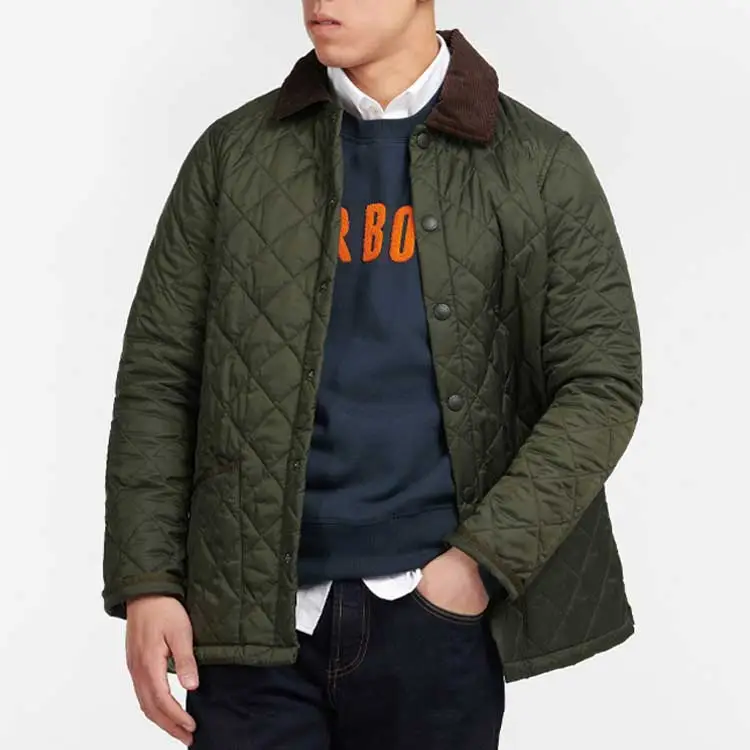 BARBOUR Jackets Men Olive Green-5