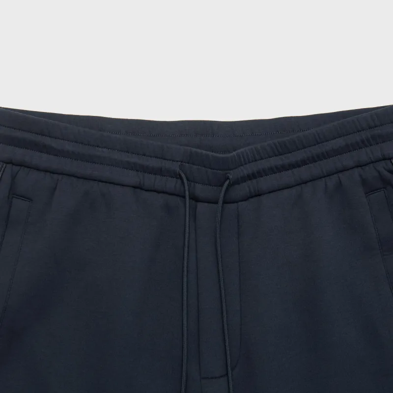 EMPORIO ARMANI SS24 Knitted Sports Pants Men's Navy Blue-3