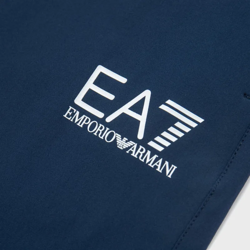 EMPORIO ARMANI Logo Printed Stretched Shorts-6