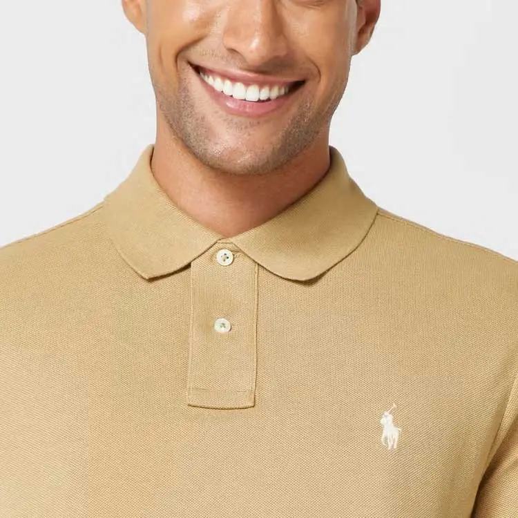 Polo Ralph Lauren Slim cut Mesh Polo Shirt-5