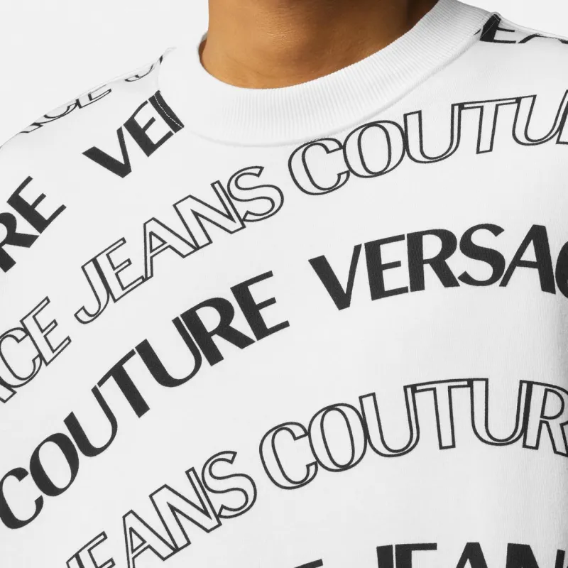 VERSACE JEANS COUTURE SS24 Sweatshirt Men's White-5