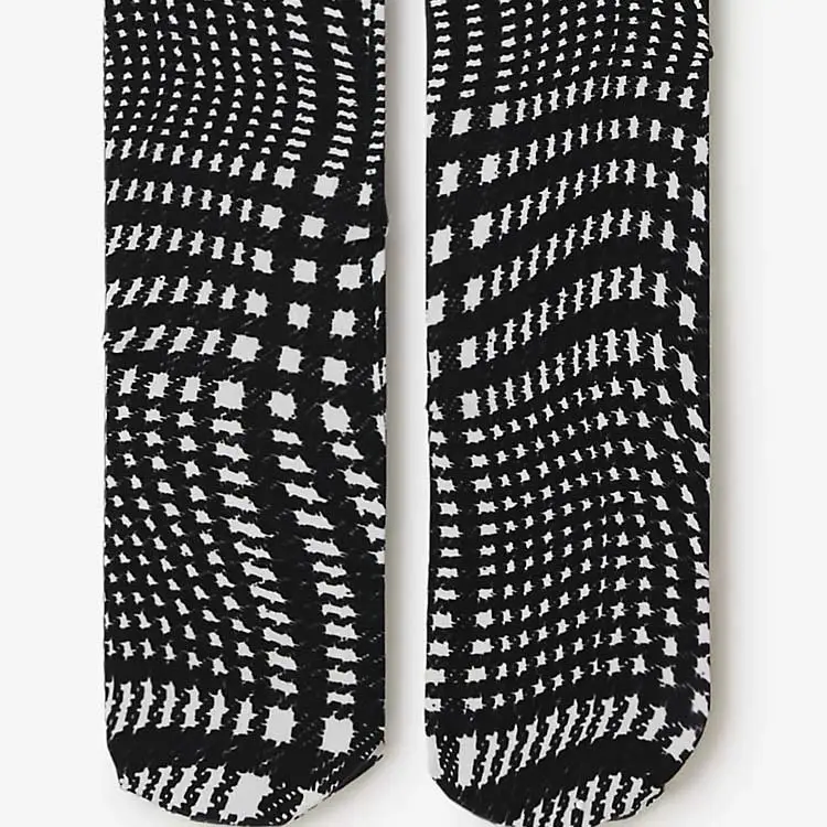 Burberry Pantyhose Women's Black White-3