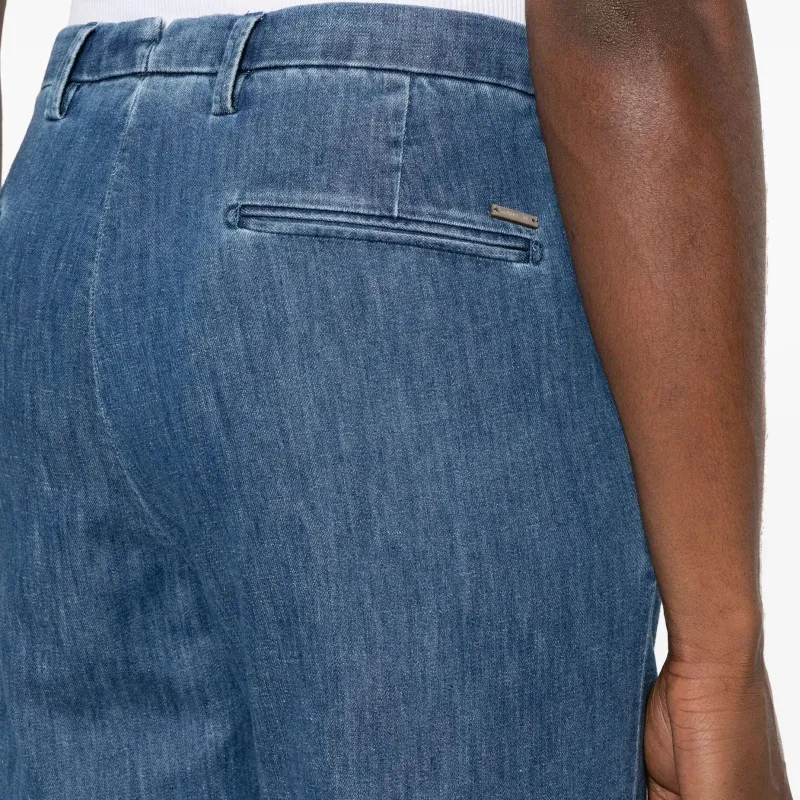 Corneliani Mid rise Tapered Jeans-3