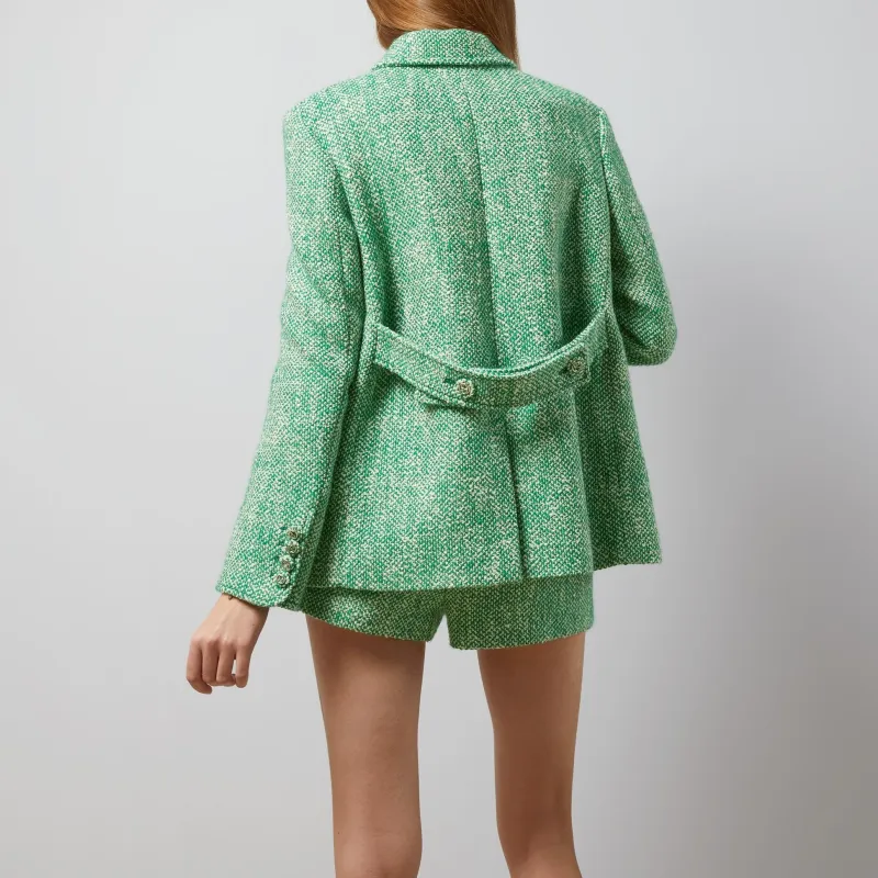 GUCCI Jackets Coats Women's Green-3