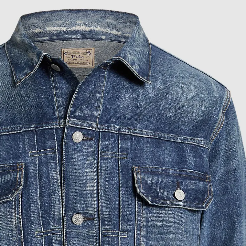 Polo Ralph Lauren SS24 Denim Jacket Men's Indigo-5