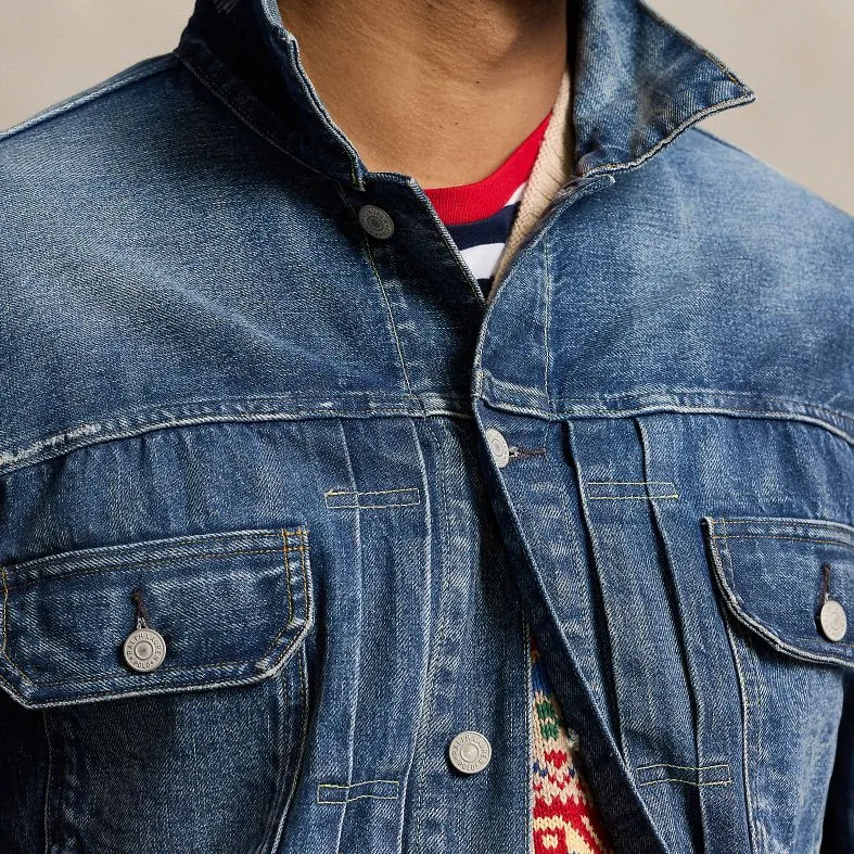Polo Ralph Lauren SS24 Denim Jacket Men's Indigo-4