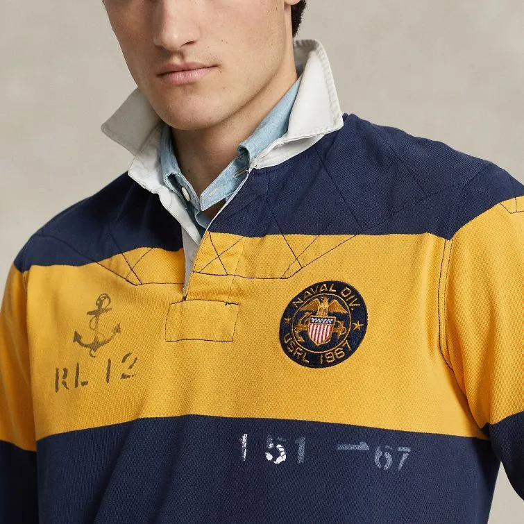 Polo Ralph Lauren SS24 Polo Shirt Men's Gold-4