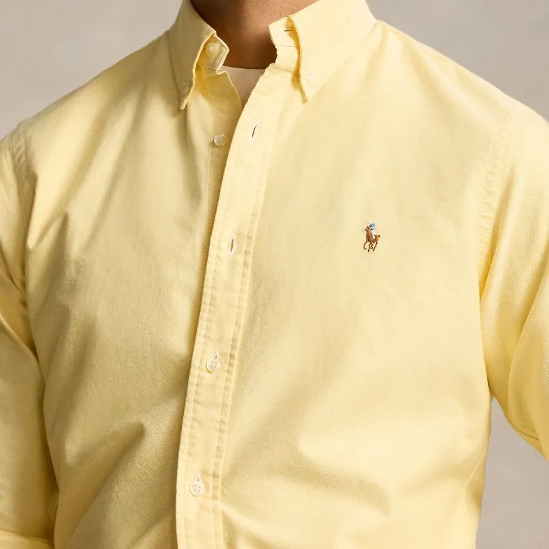 Polo Ralph Lauren SS24 Shirt Men's Yellow-3