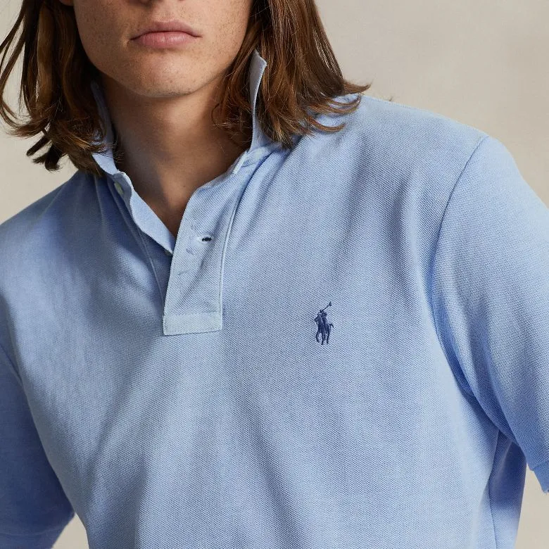 Polo Ralph Lauren SS24 Polo Shirt Men's Light Blue-4