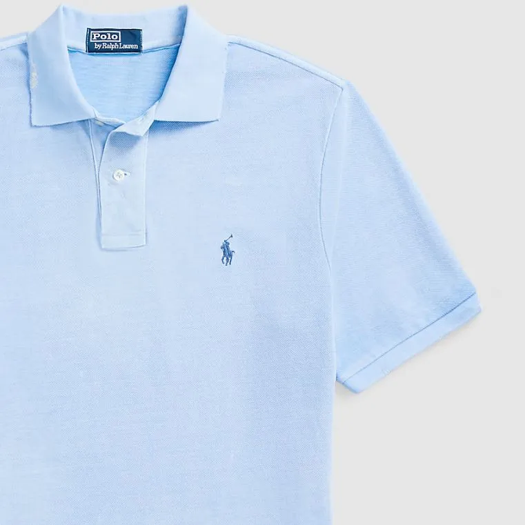 Polo Ralph Lauren SS24 Polo Shirt Men's Light Blue-5