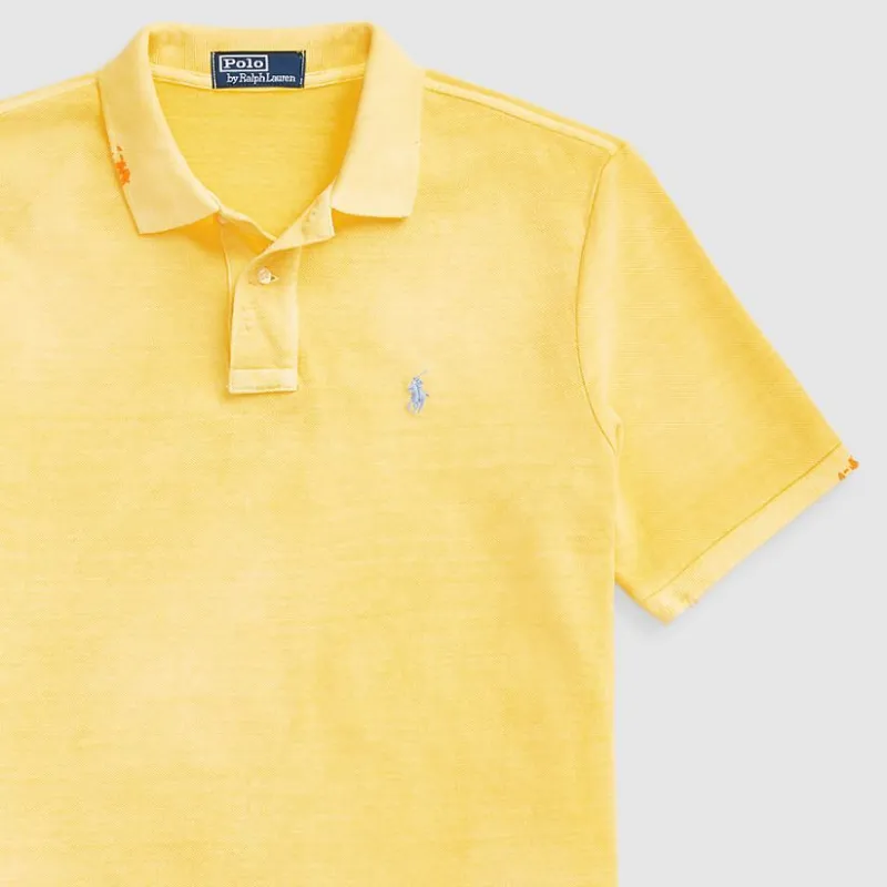 Polo Ralph Lauren SS24 Polo Shirt Men's Yellow-5
