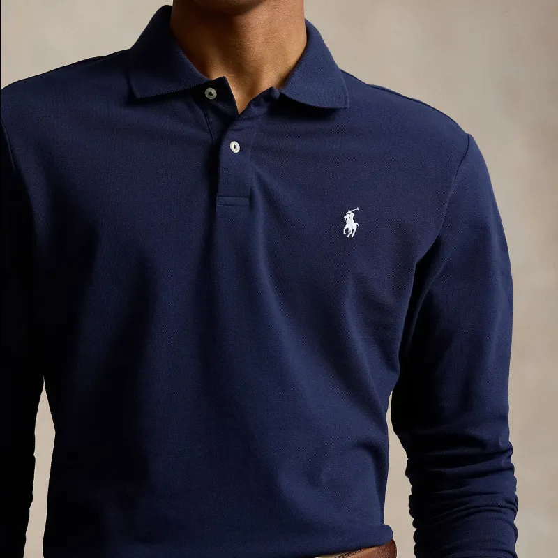 Polo Ralph Lauren SS24 Polo Shirt Men's Dark Blue-5