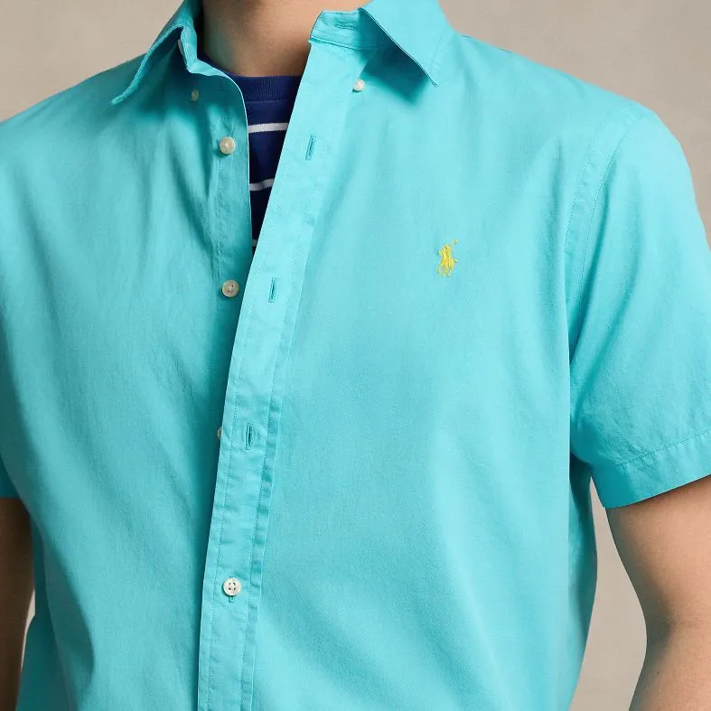 Polo Ralph Lauren SS24 Shirt Men's Turquoise-4