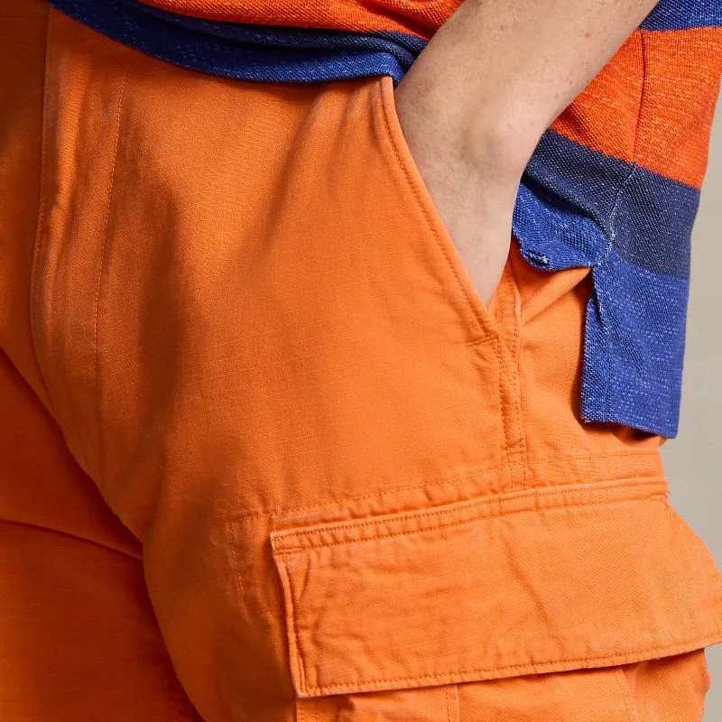 Polo Ralph Lauren Cargo Pants Unisex Bright Orange-4