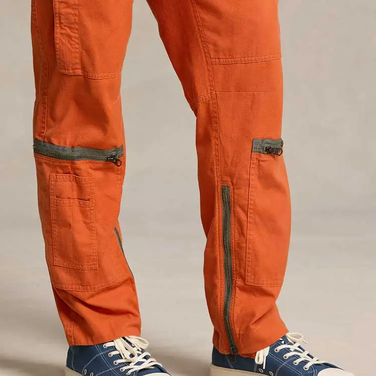 Polo Ralph Lauren SS24 Jumpsuit Men's Orange-4