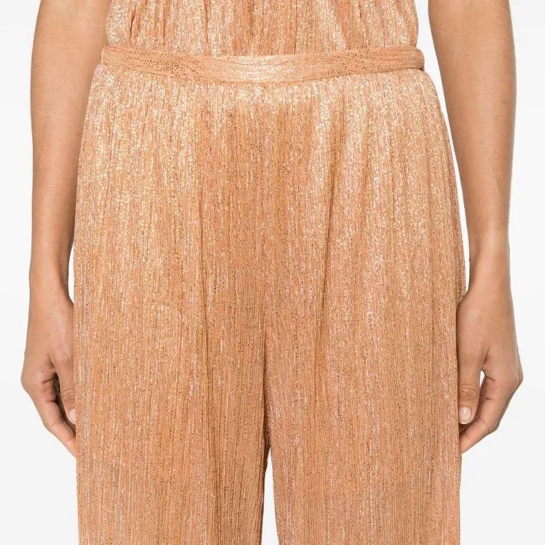 Sabina Musayev Straight-leg Plissé Trousers-4