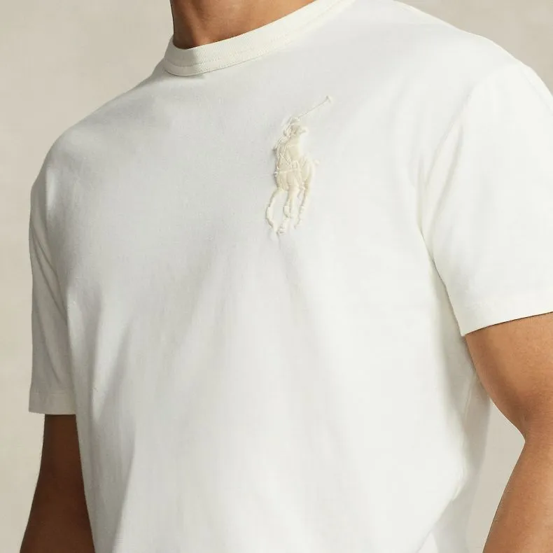 Polo Ralph Lauren T Shirt Men's Club Cream-4