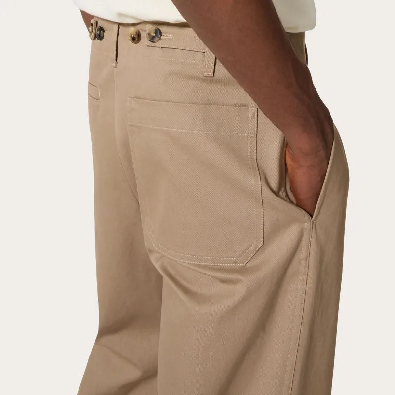 Valentino Mid Rise Pleated Straight Leg Trousers-3