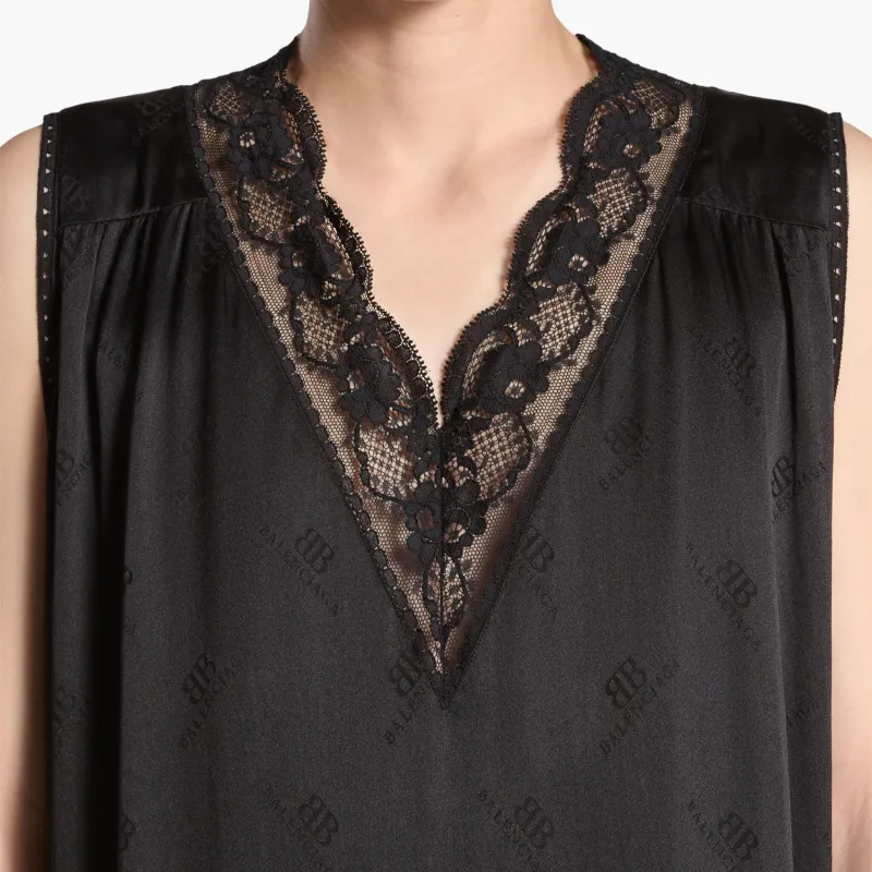 Balenciaga BB-monogram Midi Dress-5