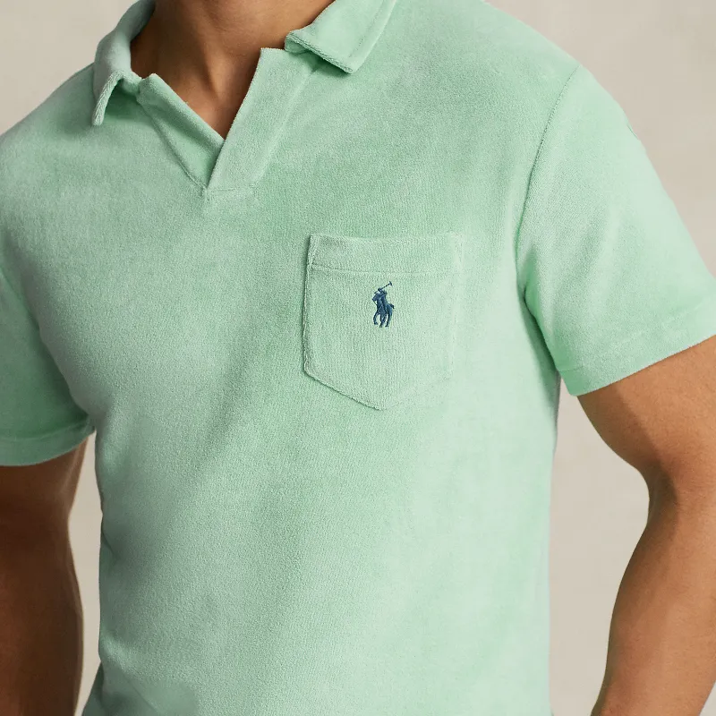 Polo Ralph Lauren Polo Pony Terry Cloth effect Polo Shirt-4