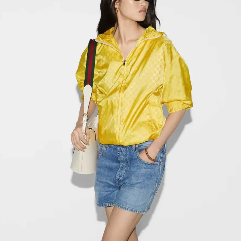 GUCCI Jackets Coats Women's Yellow-5
