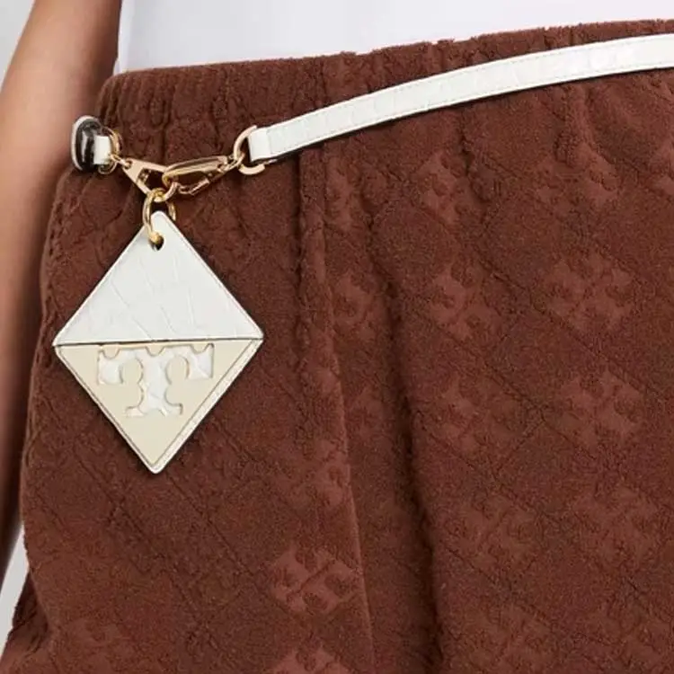 TORY BURCH SS24 Casual Shorts Women's Tiger's Eye Brown-1