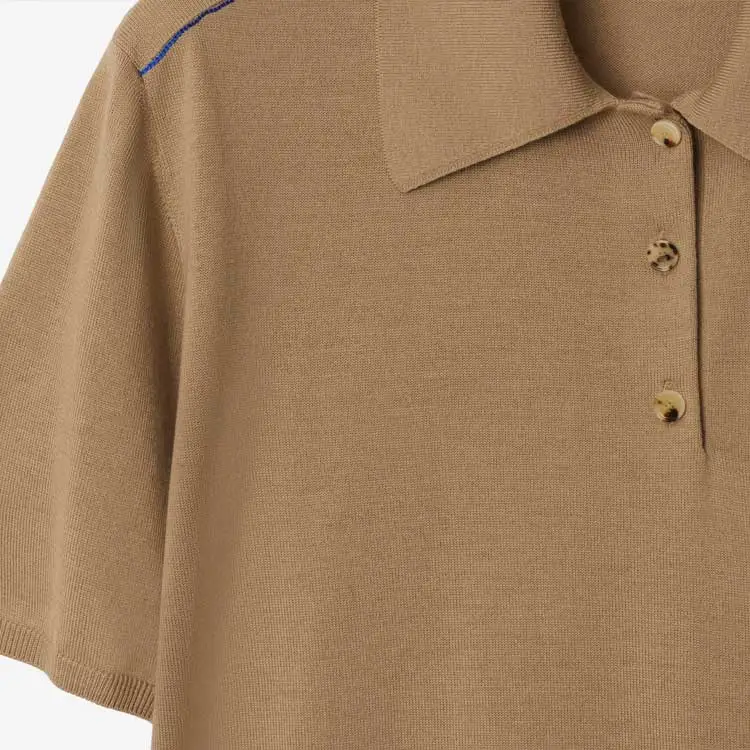 Burberry Polo Shirt Men's Linen-5
